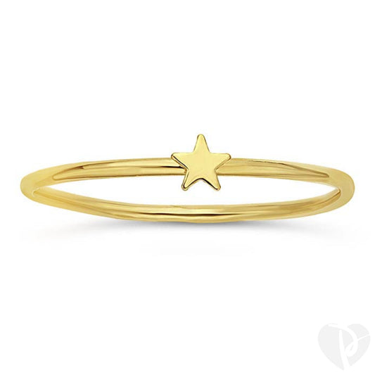 14K Gold-filled Dainty Star Ring