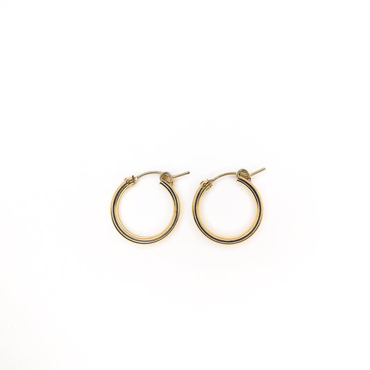 14k Gold -Filled Essential Large Hoop Earrings